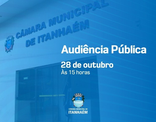 Imagem da notícia: Plano Plurianual e diretrizes orçamentárias são tema de audiência pública nesta quinta-feira