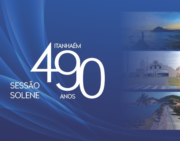 Imagem da notícia: Em Sessão Solene de homenagem aos 490 anos, Câmara entregará títulos de Cidadão Itanhaense 