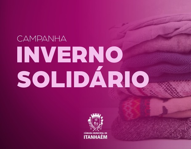 Imagem da notícia: Aquecer o inverno de quem necessita é um ato de amor ao próximo